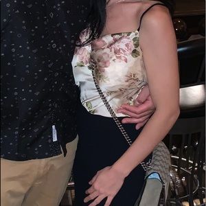 Floral Zara tank blouse